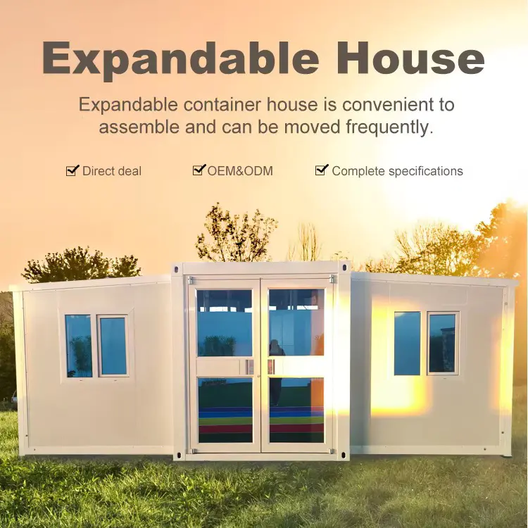 Welke materialen worden vaak gebruikt in uitbreidbare containerhuizen?