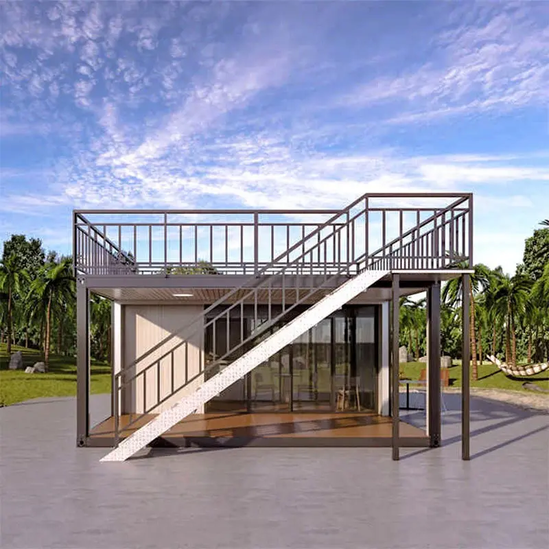Wat is bouwprincipe voor het bouwen van een platte pack container house