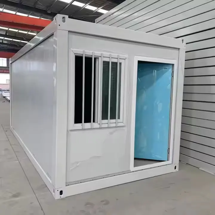 20ft plat pack container huis