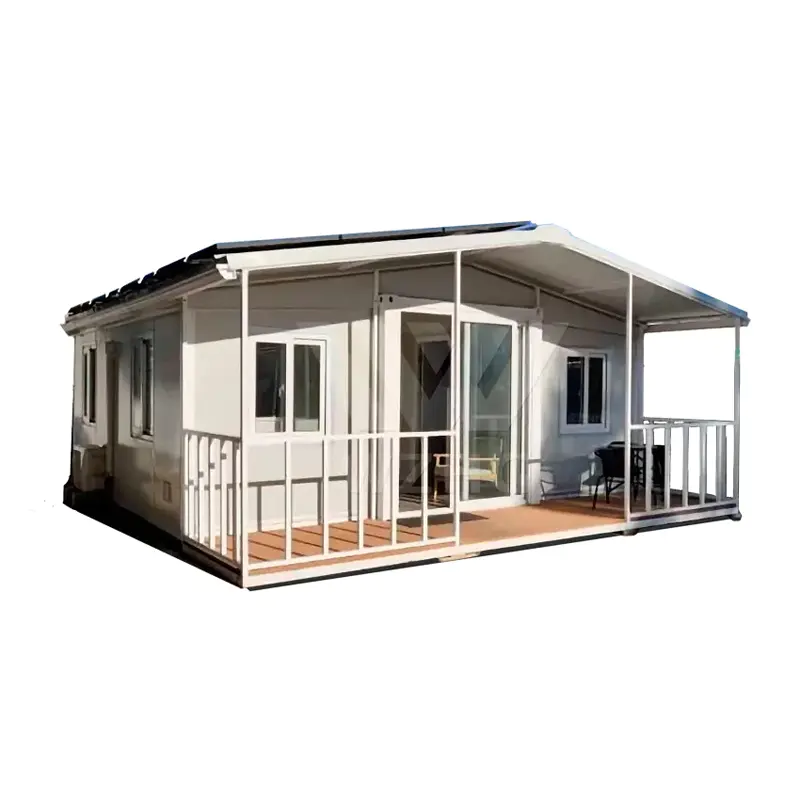 Beweegbaar uitbreidbaar containerhuis